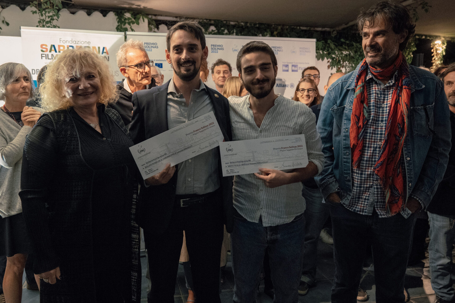 I vincitori della 37°edizione del premio solinas Premio Solinas